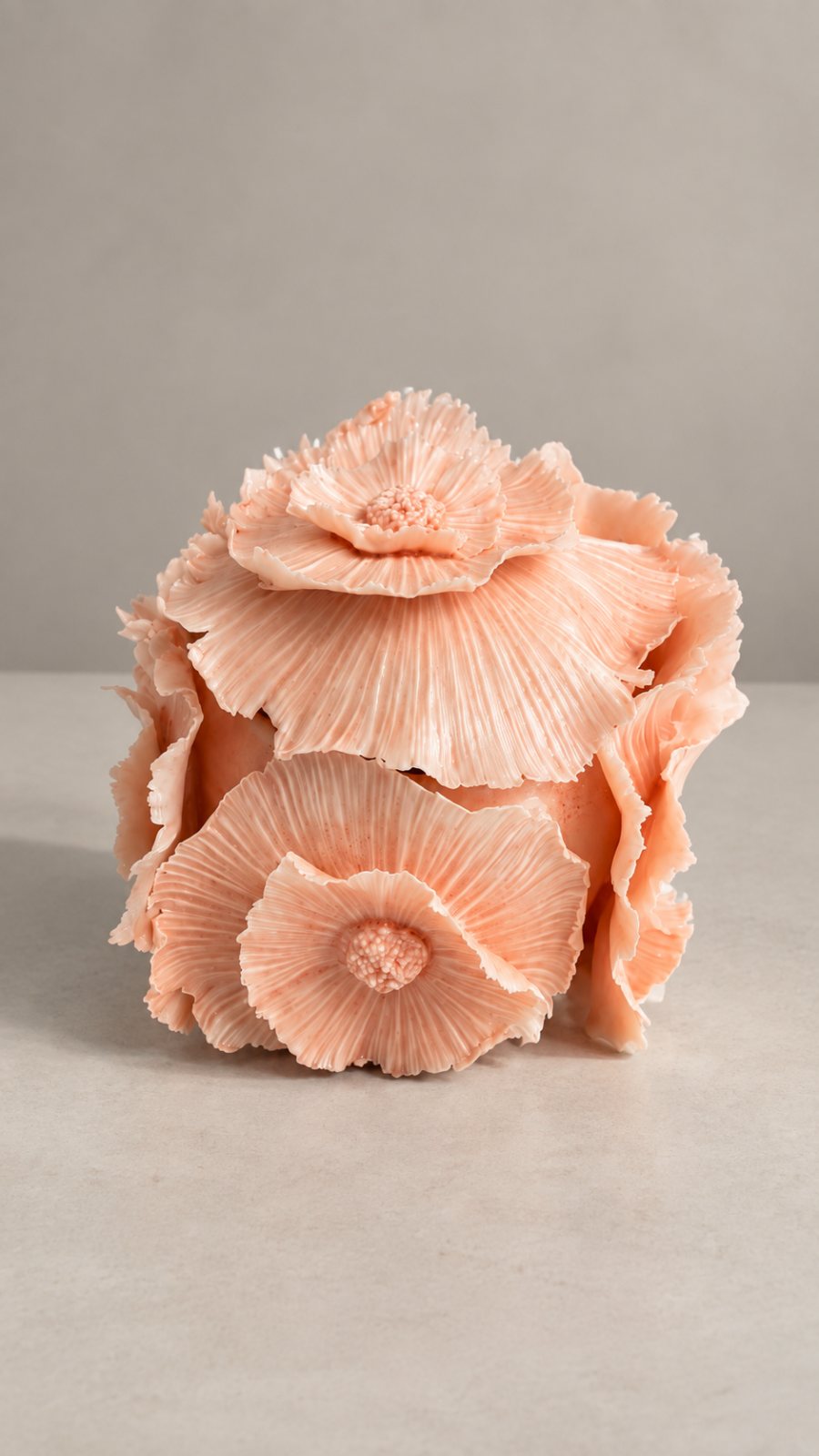 Bloom Keeper, 2026, porcelain, by Ayse Nisa Akdemir