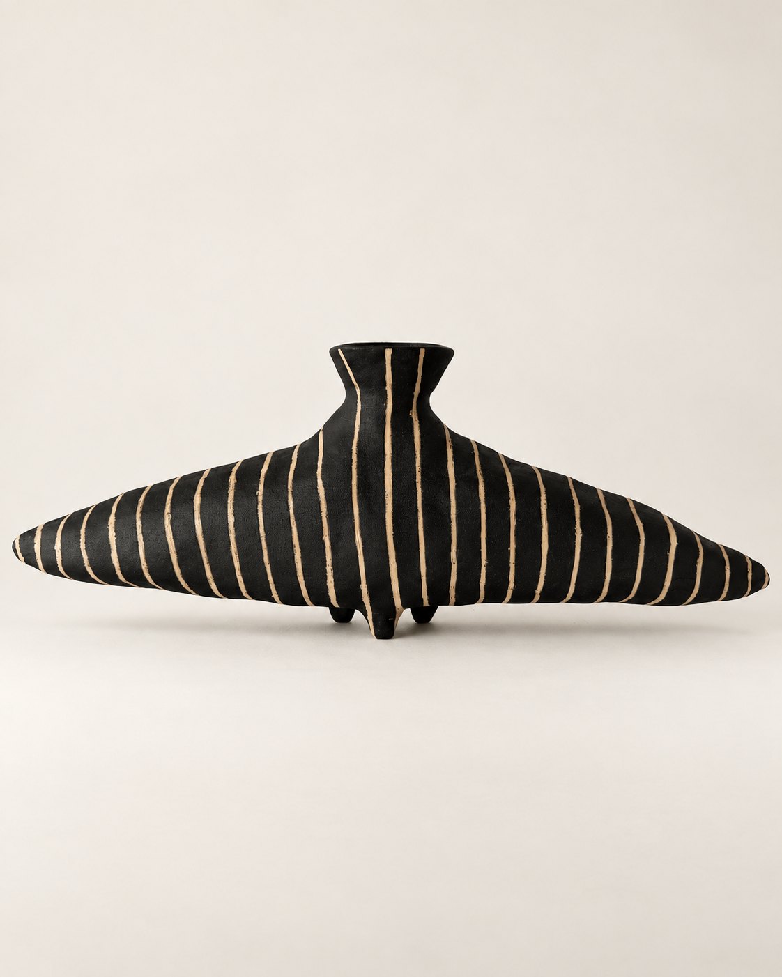 Archaic Monograph, 2025, stoneware, by Ayse Nisa Akdemir