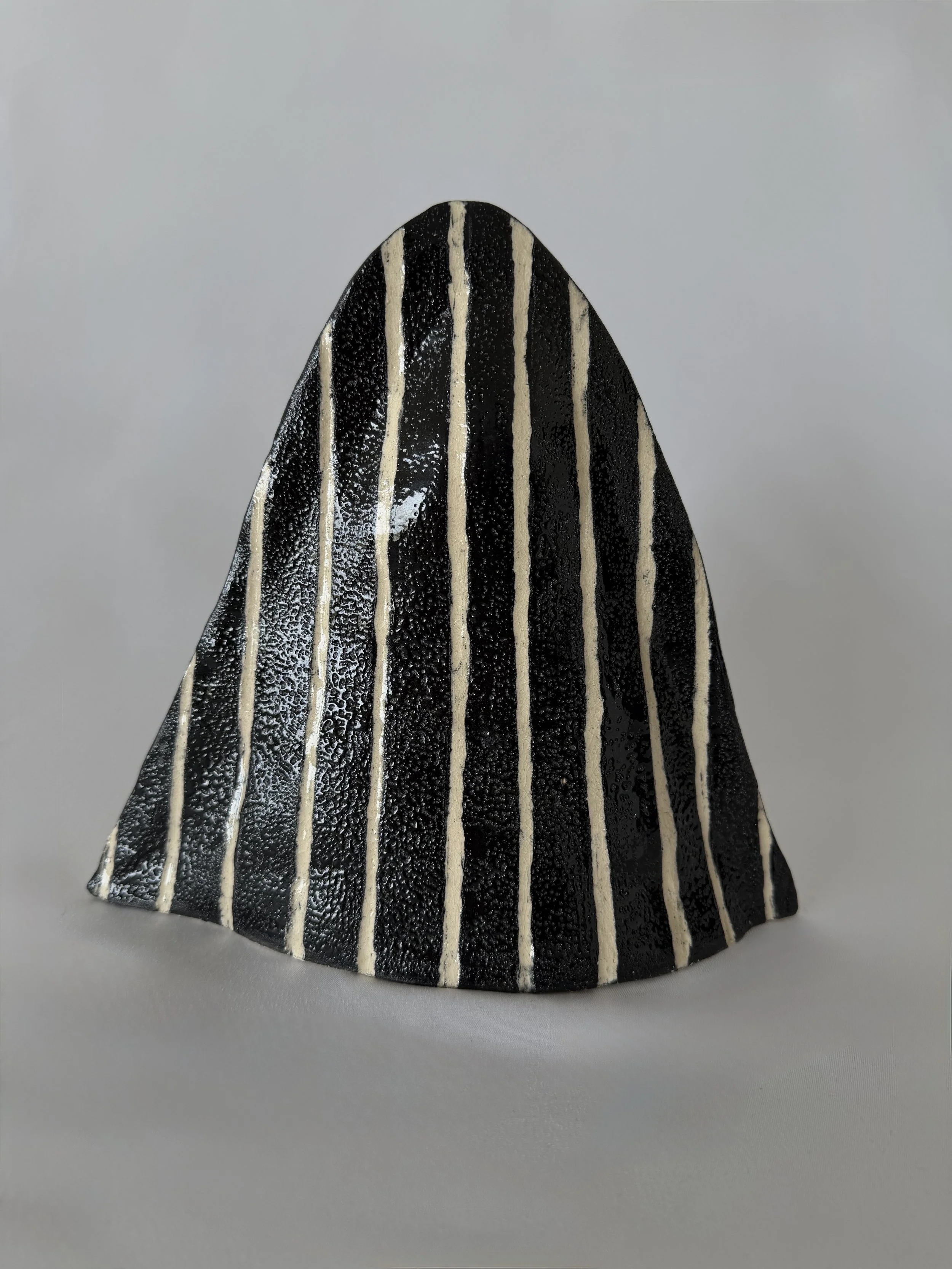 What Divides, Defines, 2025, stoneware, by Ayse Nisa Akdemir