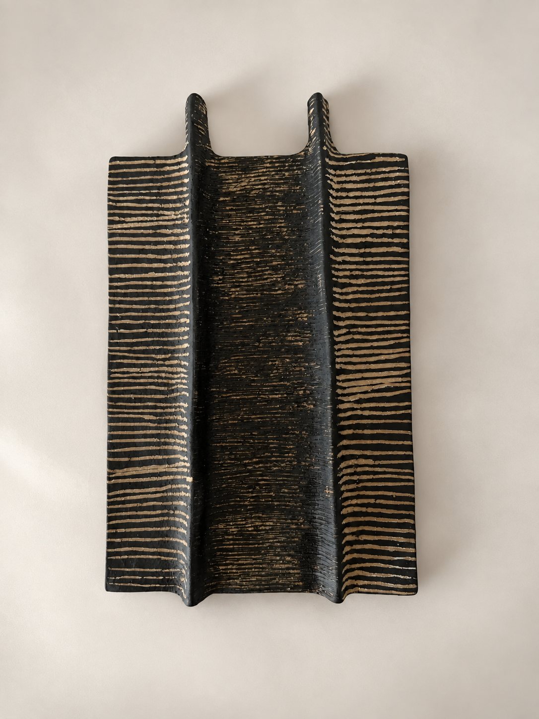 Parallel Currents, 2025, stoneware, by Ayse Nisa Akdemir