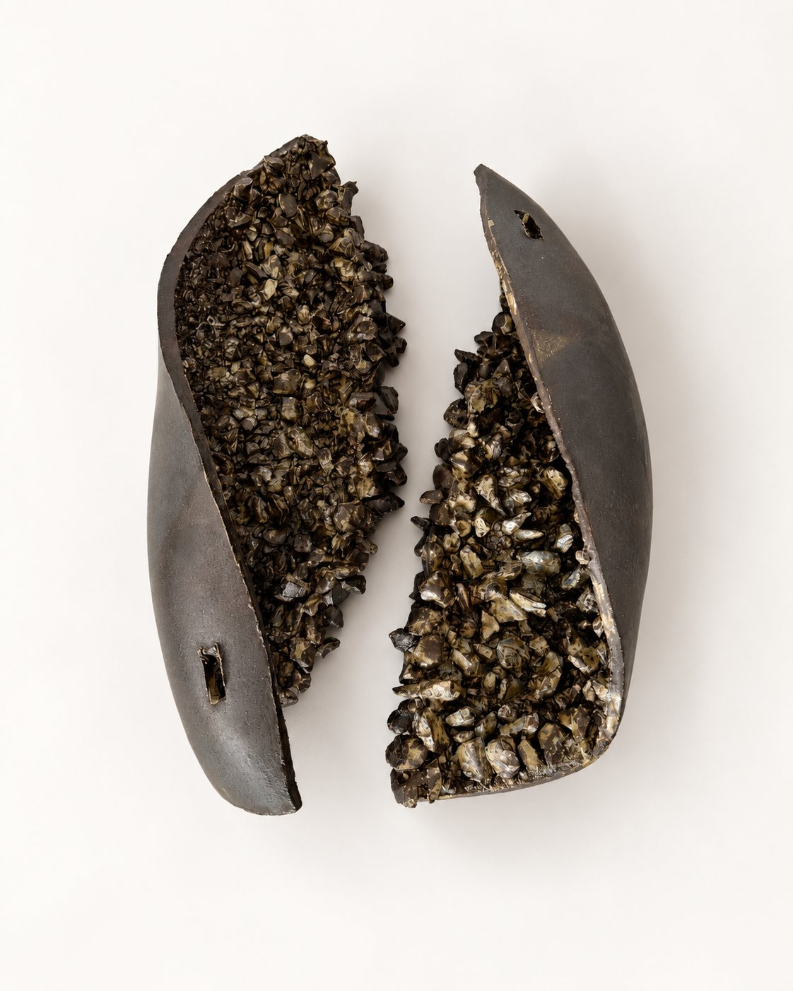 What the River Made of Us, 2025, stoneware, by Ayse Nisa Akdemir