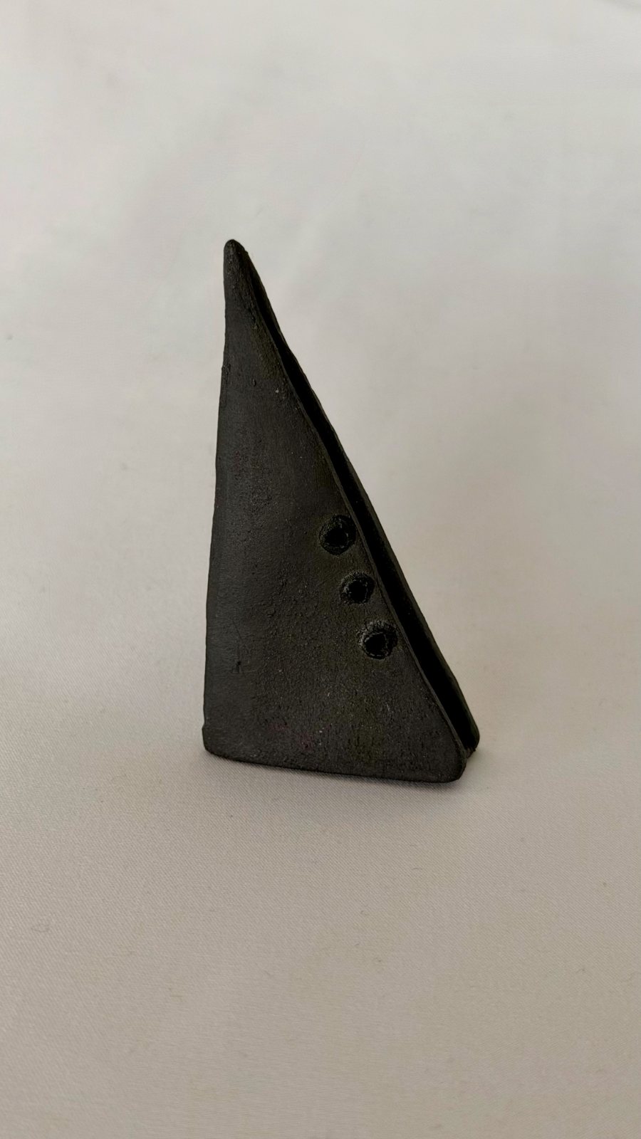 Shard, 2025, stoneware, by Ayse Nisa Akdemir