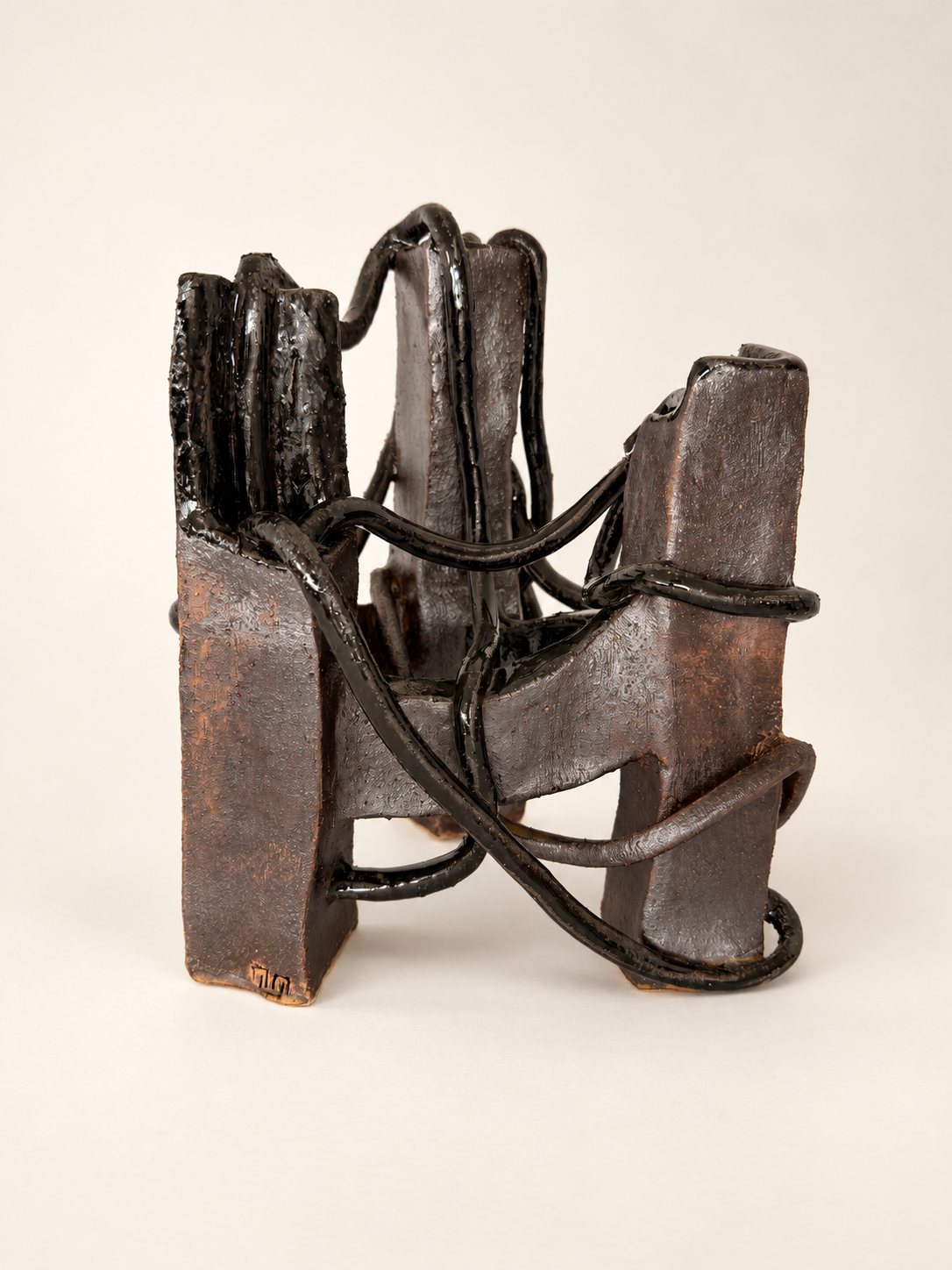 What Binds Us, 2025, stoneware, by Ayse Nisa Akdemir