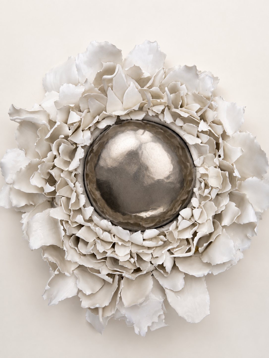 The Mirror of Becoming, 2026, porcelain, by Ayse Nisa Akdemir