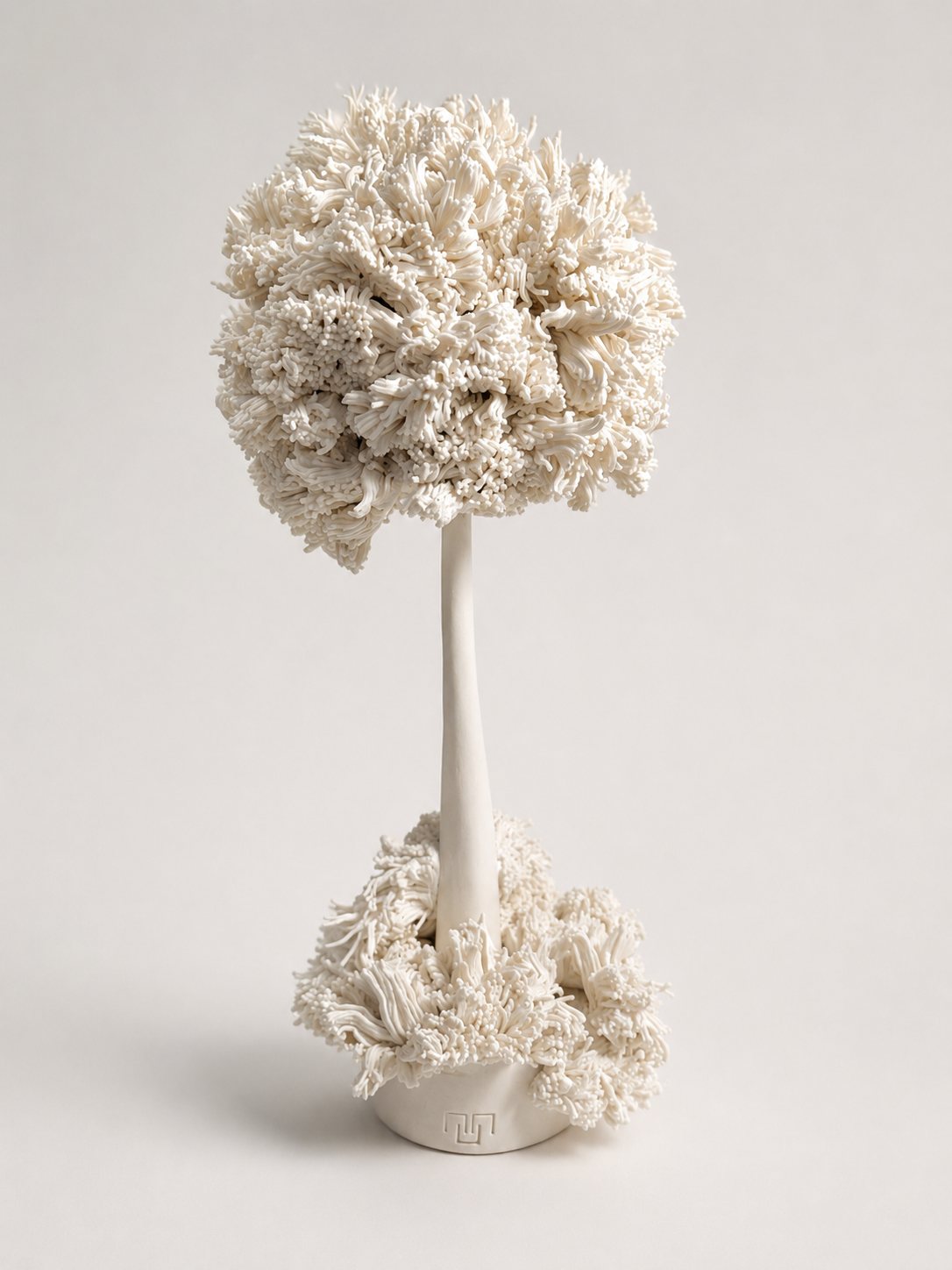Petrified Monolith, 2026, stoneware, by Ayse Nisa Akdemir