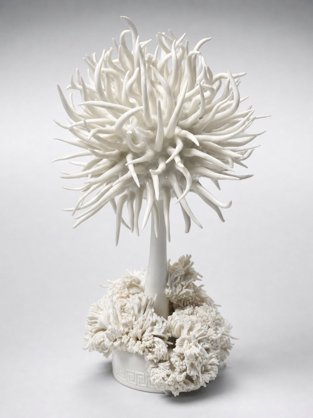 Radiant Anatomy, 2026, porcelain, by Ayse Nisa Akdemir