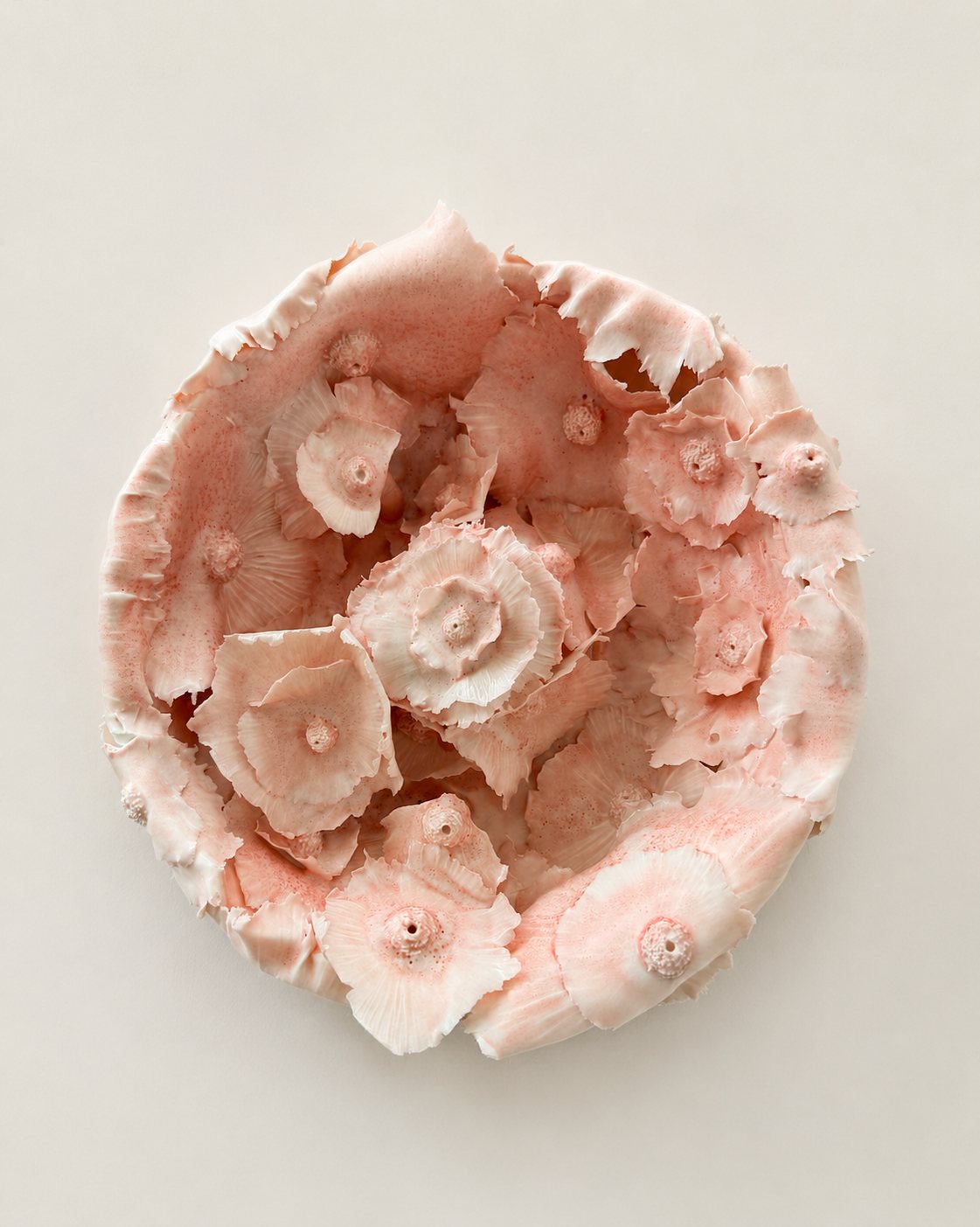 Silent Murmur, 2026, porcelain, by Ayse Nisa Akdemir